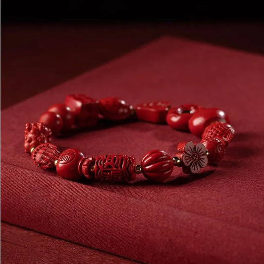 Fortune Multi-Gemstone Bead Bracelet - Prosperity & Good Luck