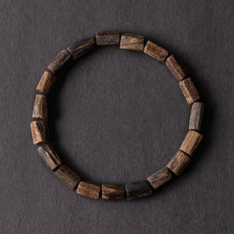 Buddha Stone Brunei Agarwood Elegant Couple's Bracelet