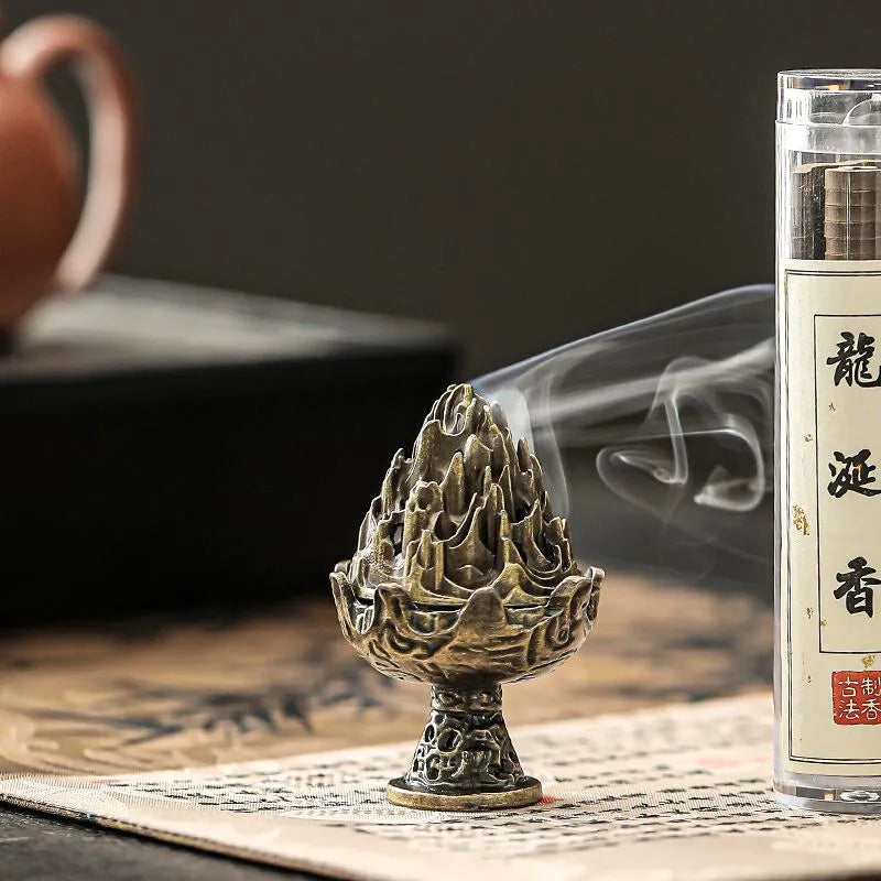Chinese Shoushan Stone Incense Burner