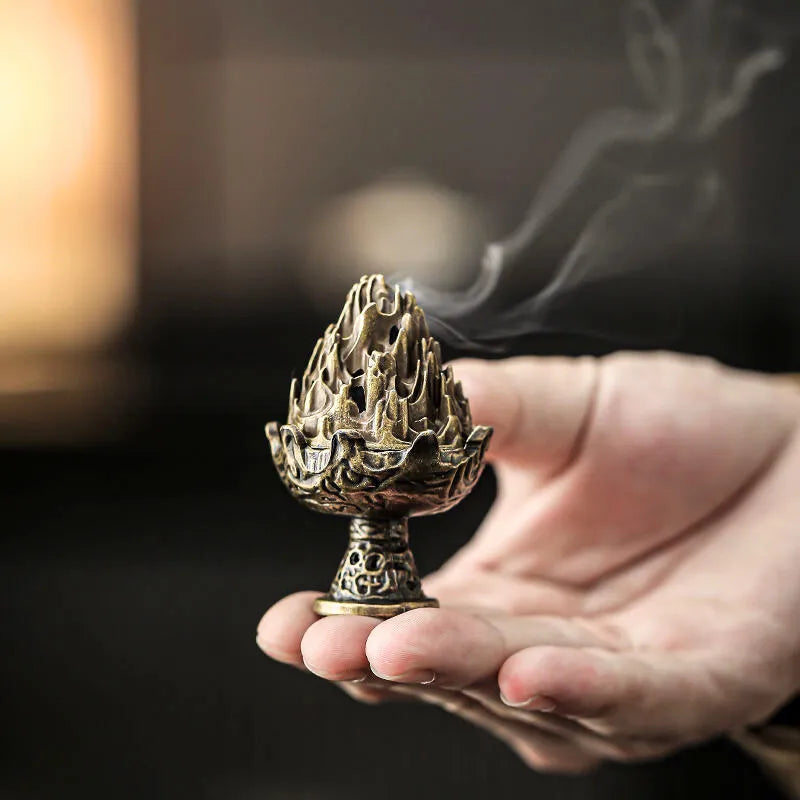 Chinese Shoushan Stone Incense Burner
