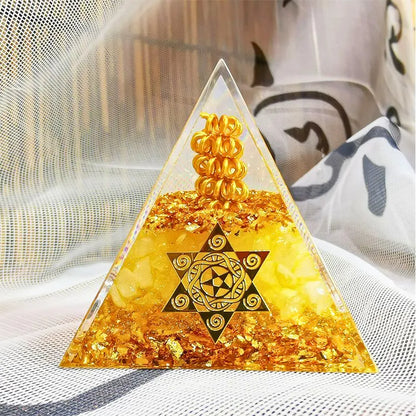 Citrine Pyramid – Attract Wealth and Success with This Prosperity Stone