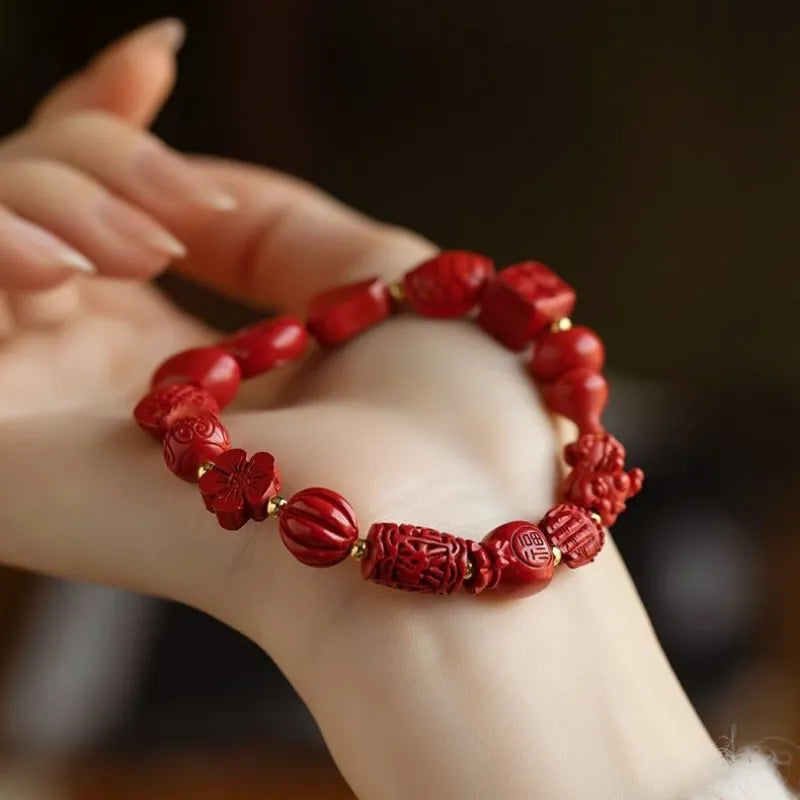 Fortune Multi-Gemstone Bead Bracelet - Prosperity & Good Luck
