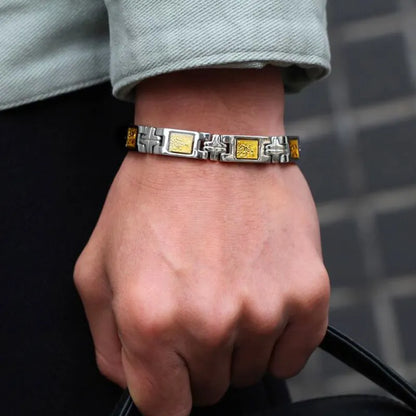 Healing Magnetic Bracelet - Buddha & Guanyin