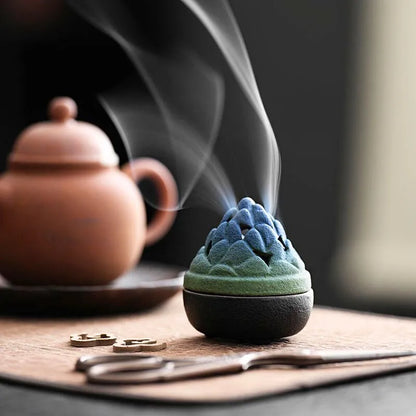 Miniature Bosshan Ceramic Incense Burner