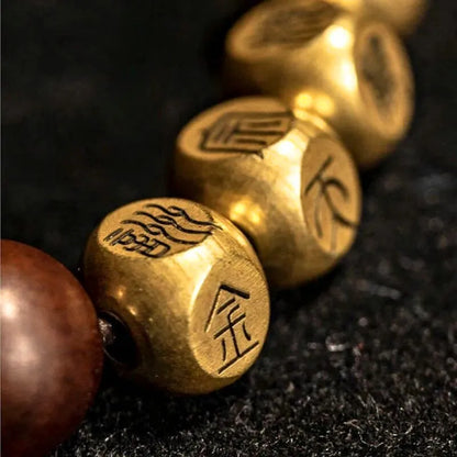 Taoist Talisman Golden Light Mantra Bracelet