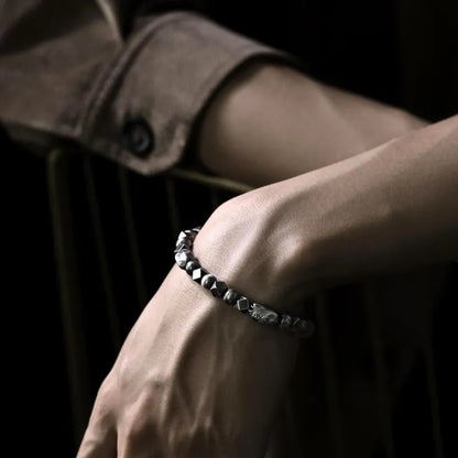 Taoist “碎银几两” Bracelet - Attract and Retain Wealth